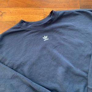 Adidas Oversized Crew Sweatshirt Women’s L